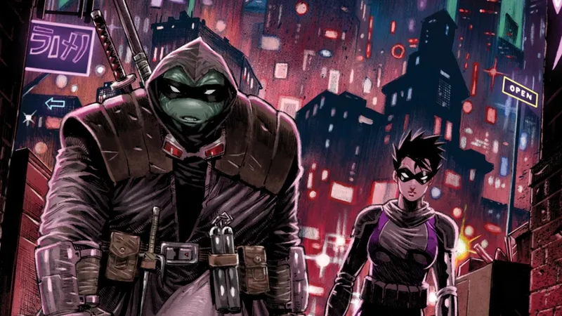 《TMNT:TheLastRonin》漫画新作-TrainingDay首期预览发布