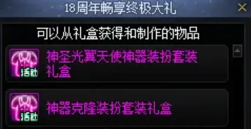 《DNF》18周年庆典奖励全解析