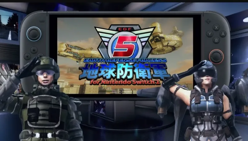 《地球防卫军5》登陆Switch2-《地球防卫军6》今冬推出