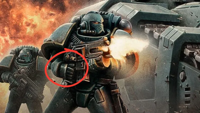 《Warhammer40,000》否认AI生成六指星际战士插画-社区质疑与官方回应