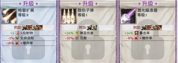 《神之军火》幽影武器流派BD攻略