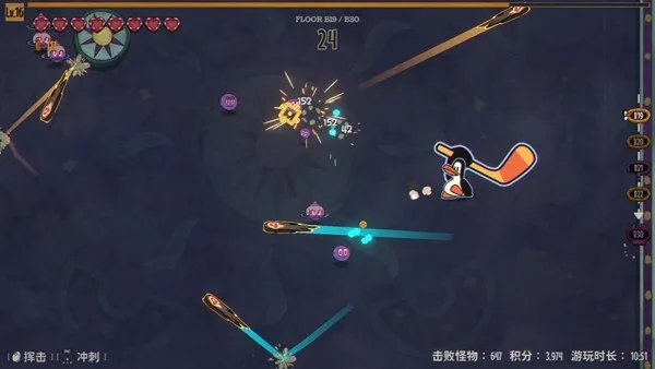 《弹企鹅》弹幕射击肉鸽游戏