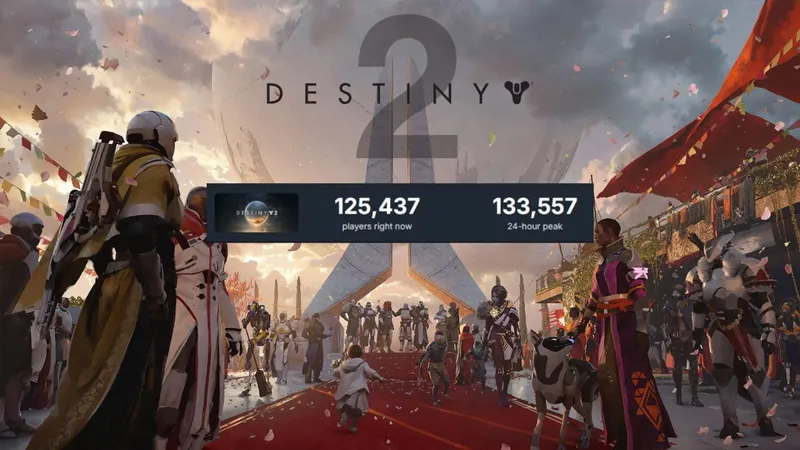 《命运2》最后更新引爆玩家热情-Steam峰值超16万显系列生命力