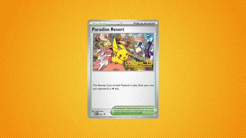 《PokemonTCG》2026世界锦标赛四款促销卡公布