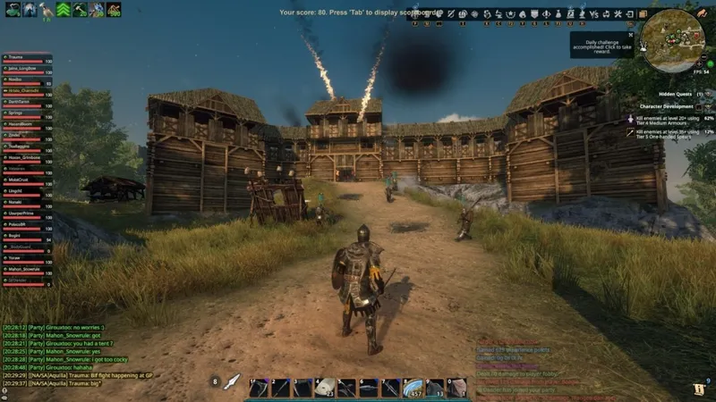 《征服的荣耀》重启开放世界MMORPG