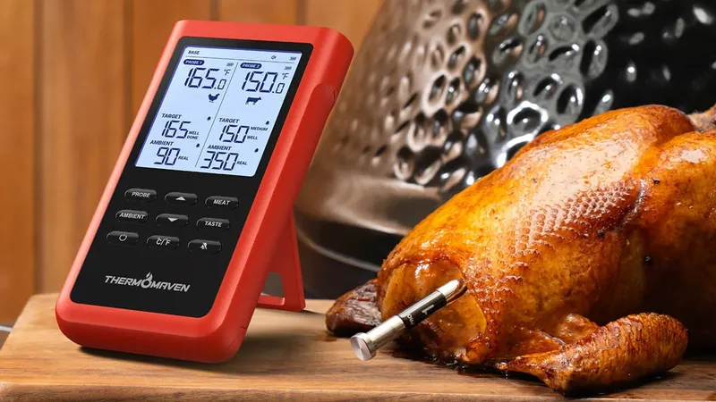 ThermoMavenX2无线肉类温度计父亲节特惠-降价超60%仅售39.99美元
