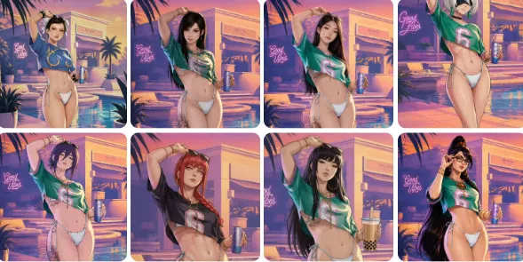 《GTA6》封面女郎恶搞合集