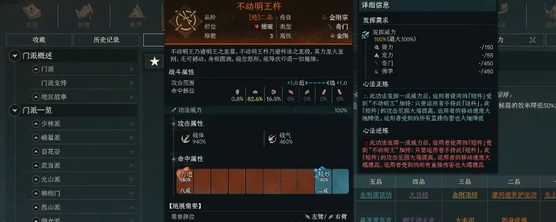 《太吾绘卷:天幕心帷》金刚宗功法推荐