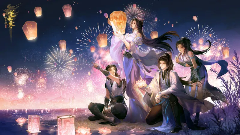 《逆水寒》八周年资料片月刃破晓