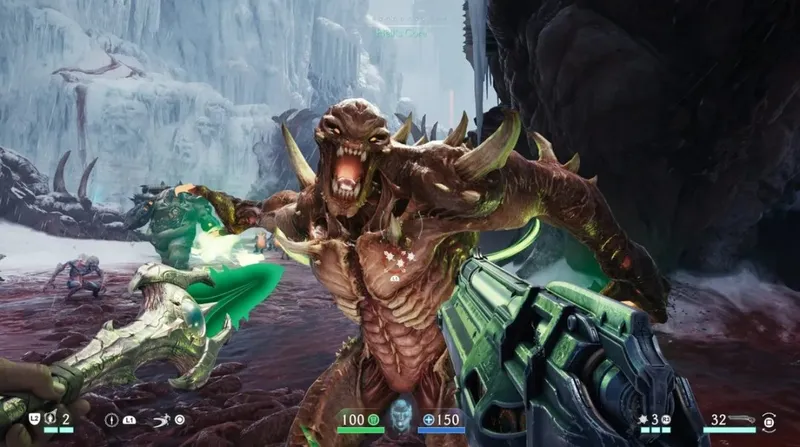 《毁灭战士：黑暗纪元》PS5Pro画质升级