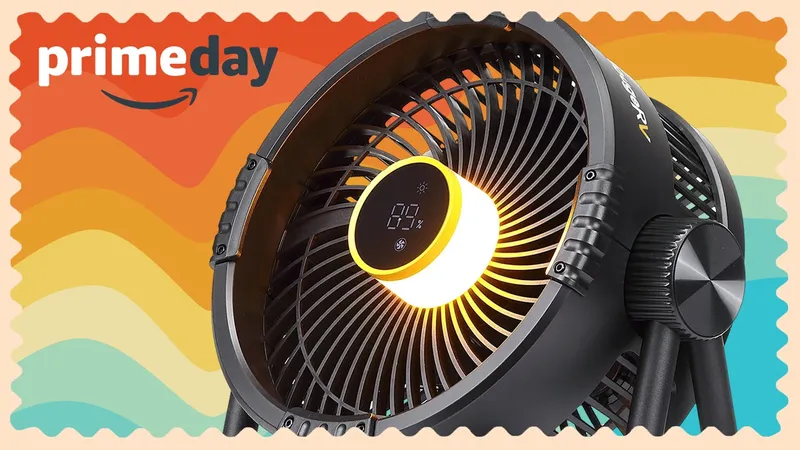BougeRV便携式智能台扇-PrimeDay优惠及33小时续航介绍