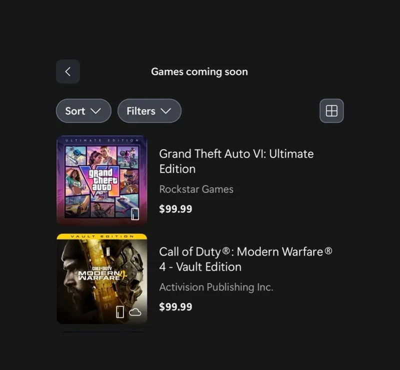 《GTA6》预购热潮引爆销量榜首