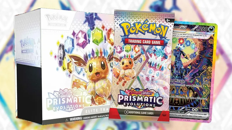 《PokémonTCG》PrismaticEvolutionsETB补货-亚马逊售价低于市场价