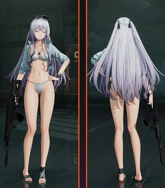 《少女前线2：追放》克莱妲沙滩排球新外观上线