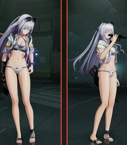 《少女前线2：追放》克莱妲沙滩排球新外观上线