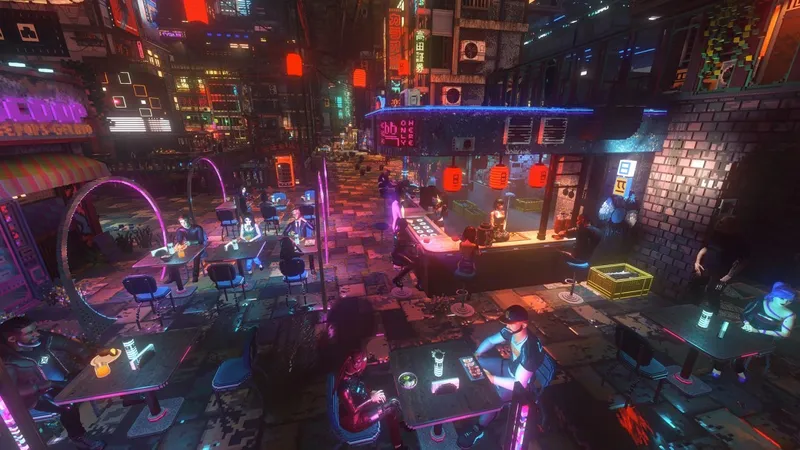 《尼瓦利斯之夜》赛博朋克生活模拟游戏9月29日发售