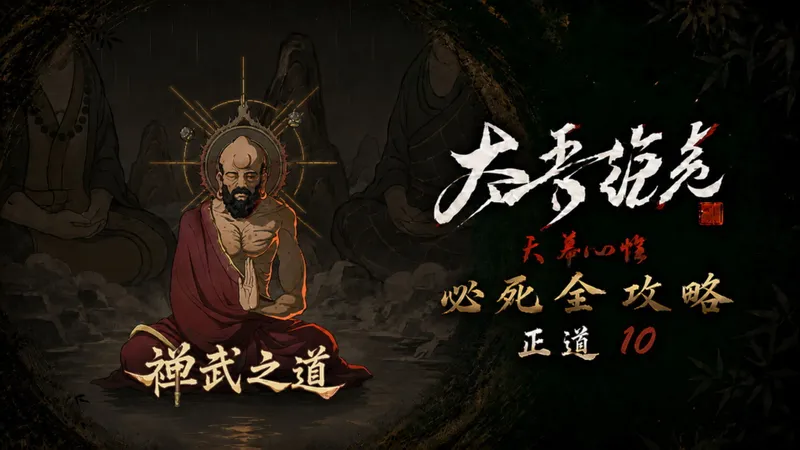 【P10】 2精纯战胜16精纯老僧【真必死难度+禁偷抢骗+纯净无模组】太吾绘卷天幕心帷全流程实况攻略