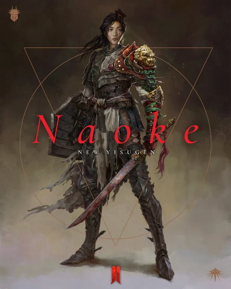 《堕落之主2》新角色Naoke-亚洲脸女战士登场