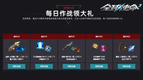 《全球使命3》老兵回归计划