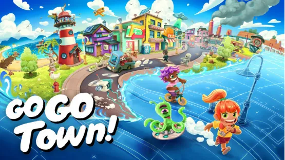 《Go-GoTown!》Steam1.0与Switch版上线-合作混乱与载具改装内容预告
