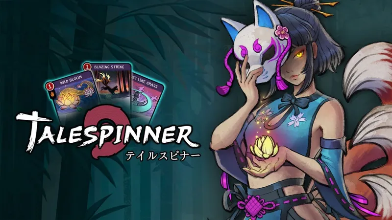 《Talespinner》8月6日登陆Steam/Switch-奇幻日式神话肉鸽卡牌构筑