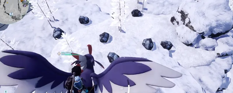《幻兽帕鲁》水晶矿石获取攻略-雪山南方矿石点位详解