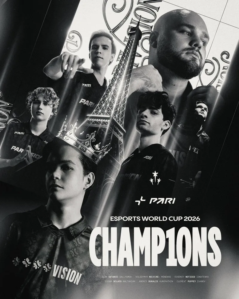 《DOTA2》电竞世界杯PVISION夺冠