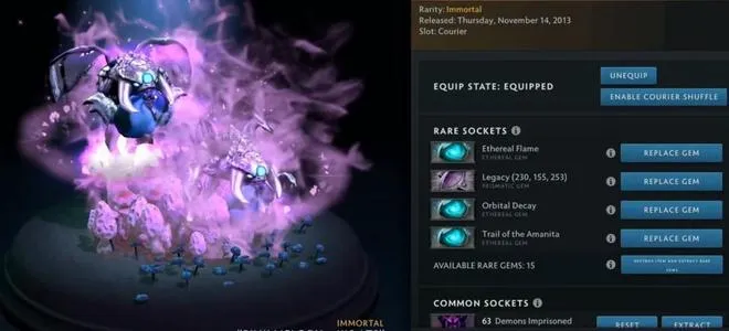 《Dota2》30万美元信使交易