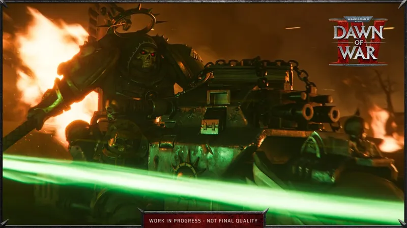 《战锤40K：战争黎明4》新CG预告-太空死灵重返克洛诺斯