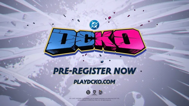 《DCKO》免费DC格斗手游公布
