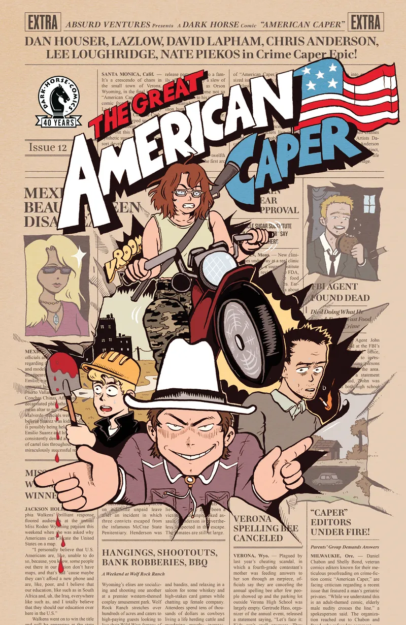 《迷失弹头》作者丹·豪瑟新作AmericanCaper第12期季终集