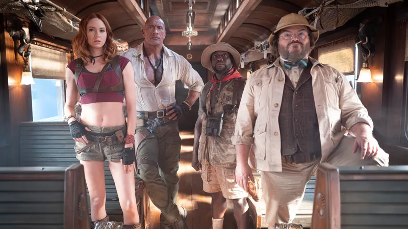 《Jumanji:OpenWorld》预告片发布-强森携手伙伴迎战终局