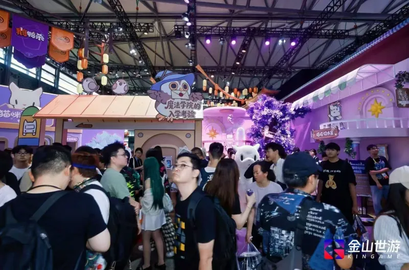 《鹅鸭杀》ChinaJoy展台火爆