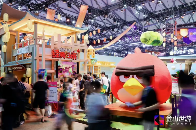 《鹅鸭杀》ChinaJoy展台火爆