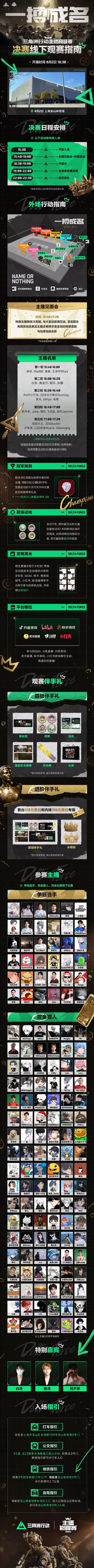 《三角洲行动》主播巅峰赛总决赛开启