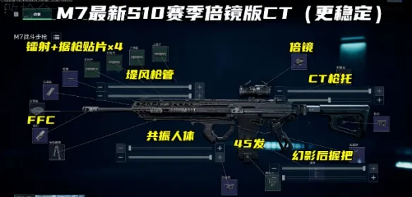 《三角洲行动》S10赛季M7改装攻略