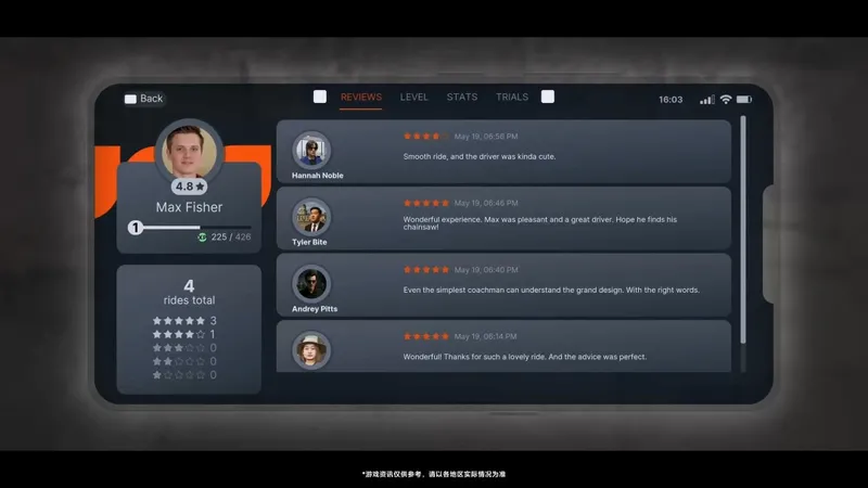 《RideshareStimulator》预告暗讽GearboxCEOU盘事件