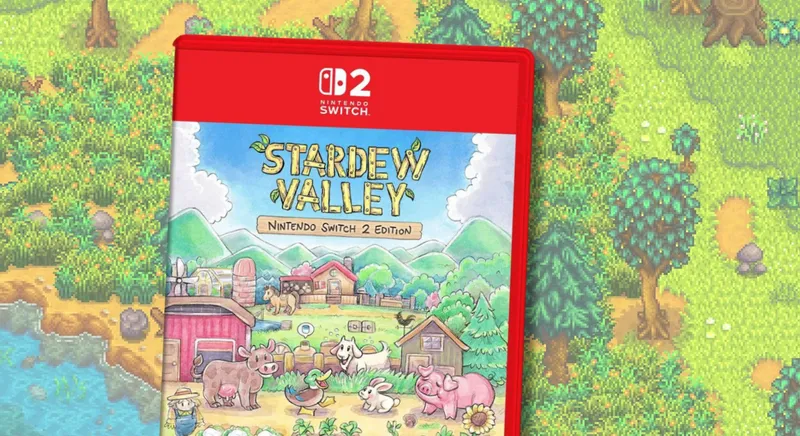 《星露谷物语》Switch2实体版发售-实体媒介的温情选择