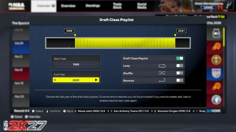 《NBA2K27》游戏揭晓