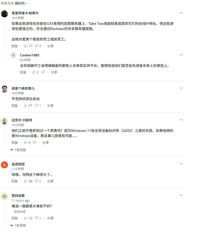 《GTA6》泄密调查升级