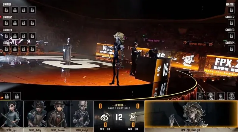 《第五人格》IVL夏季赛FPX.ZQ三抓终结北京WBG-稳定追击夺胜