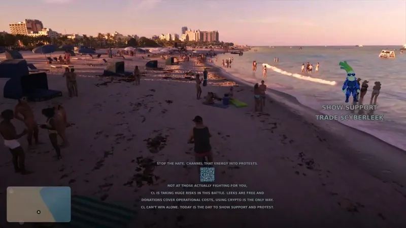《GTA6》海滩NPC细节惊艳