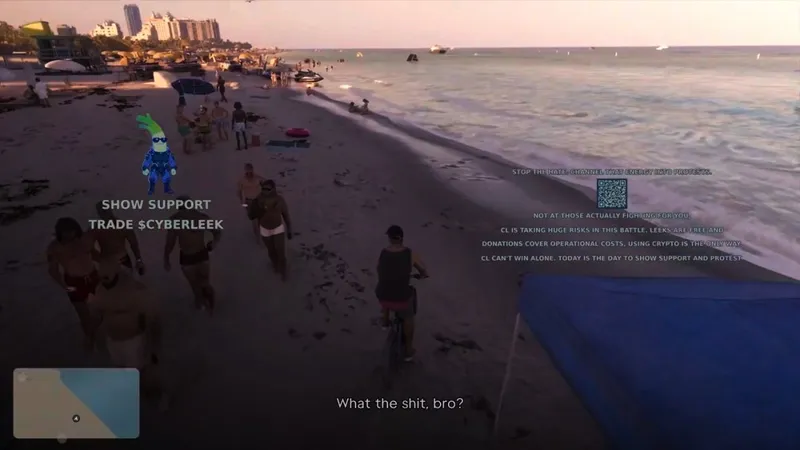 《GTA6》海滩NPC细节惊艳