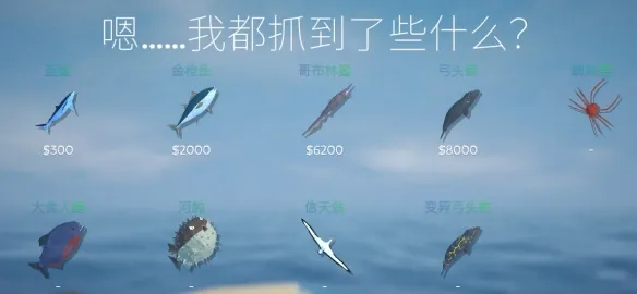 《渔力全开》鱼类全图鉴