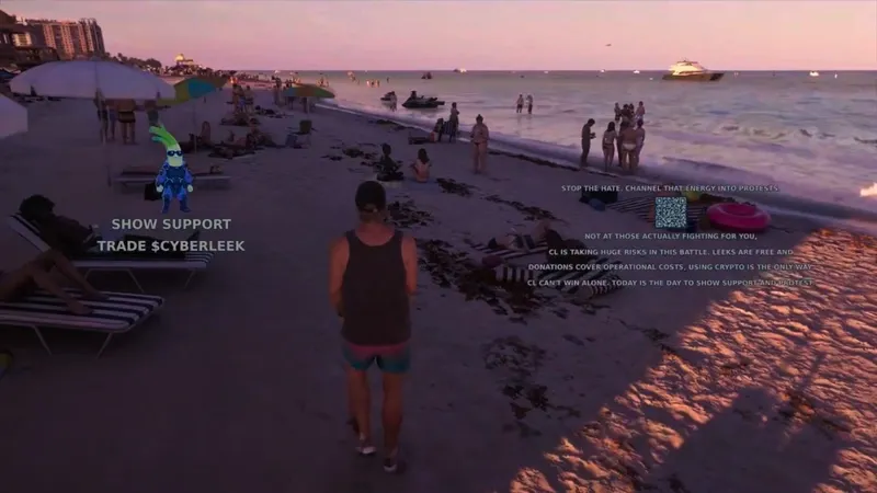 《GTA6》海滩NPC细节惊艳