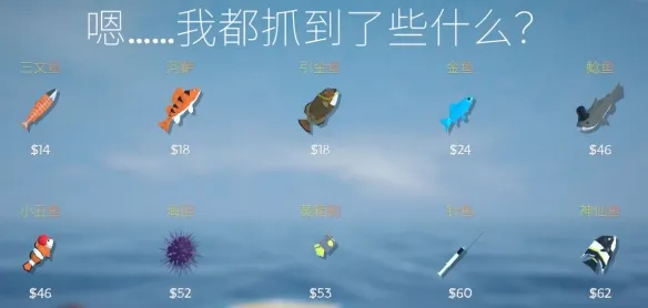 《渔力全开》鱼类全图鉴