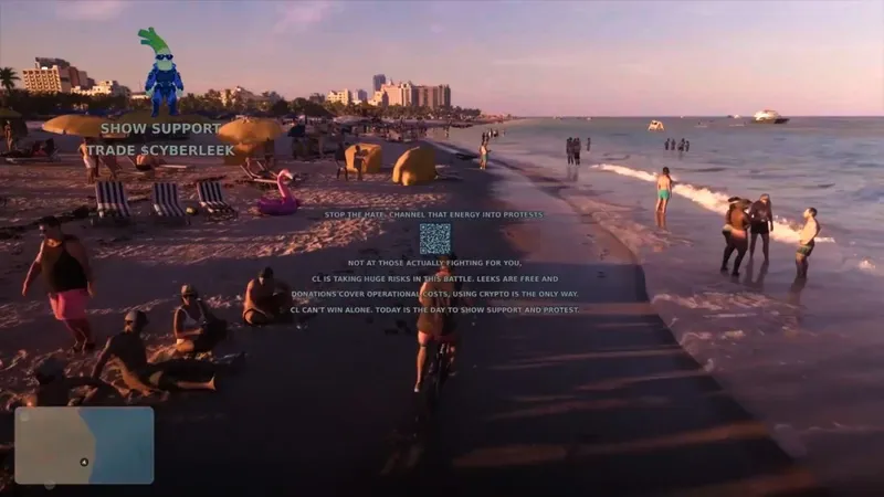 《GTA6》海滩NPC细节惊艳