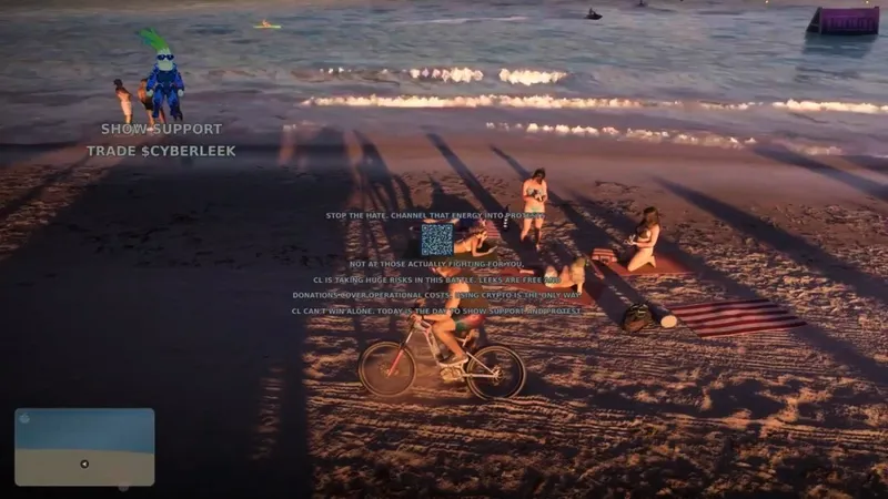 《GTA6》海滩NPC细节惊艳
