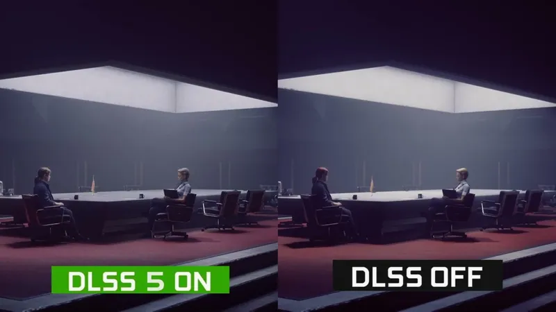 《控制》DLSS5性能对比