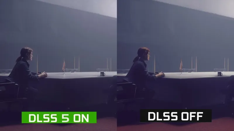 《控制》DLSS5性能对比